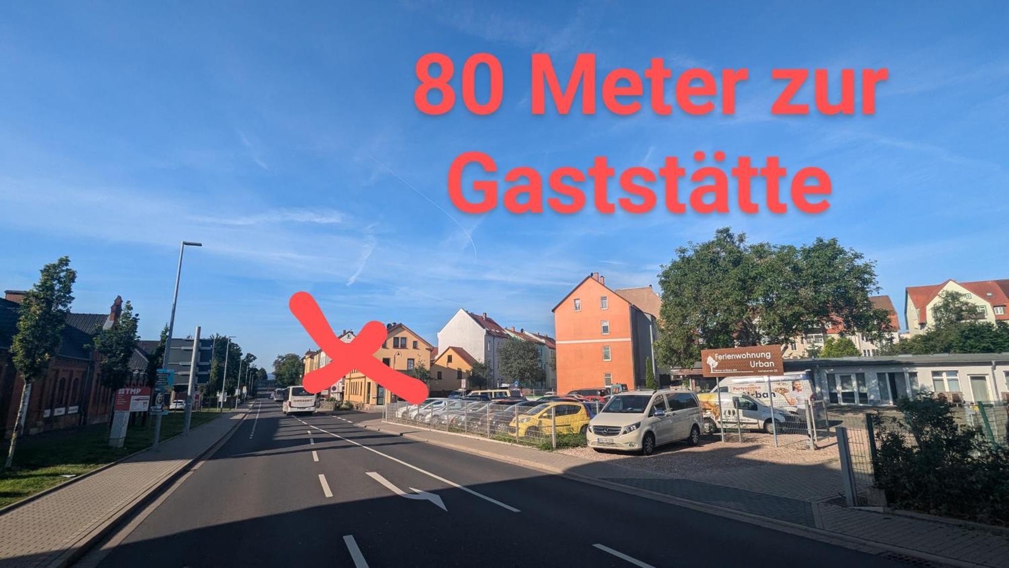 Fewo Urban Gotha-Apartment Ekhof- Am Schlosspark- Parken An Der Der Tuer- Barrierefrei, 900 Meter Zum Bahnhof - Wallbox Esterno foto